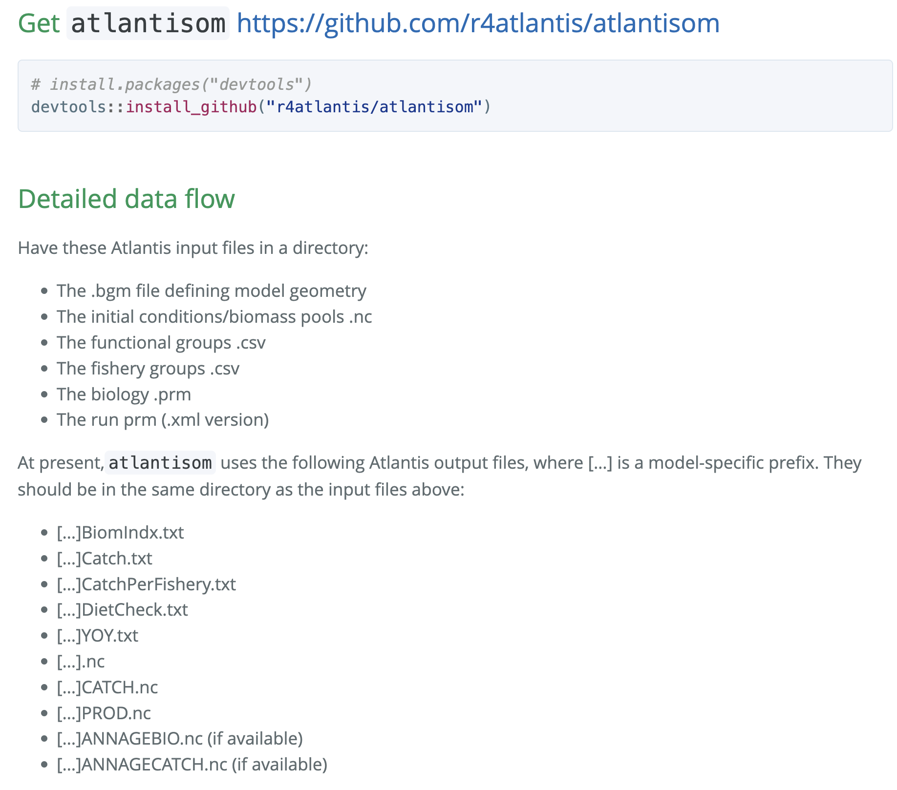 atlantisom get started